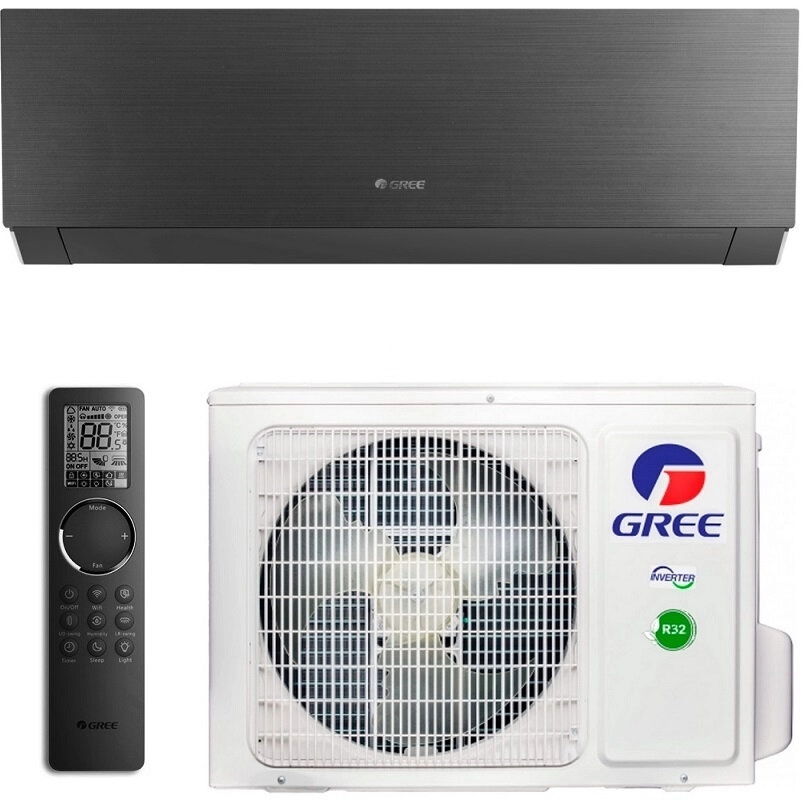 Кондиціонер спліт-система Gree Clivia GWH24AUDXF-K6DNA1A Black